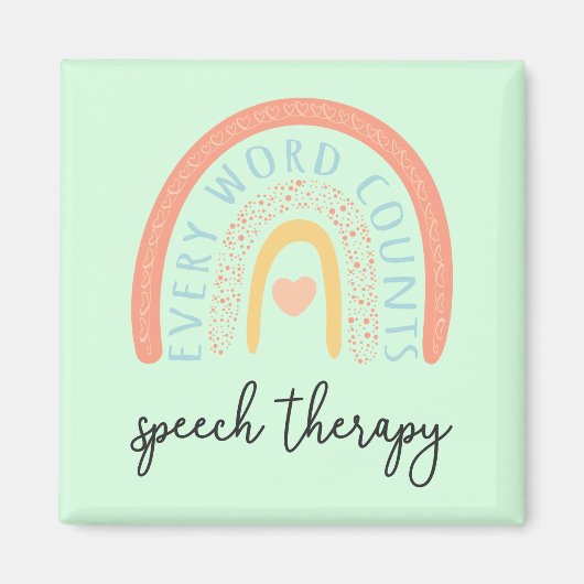 Speech Therapy II - Every Word Counts マグネット (正面)