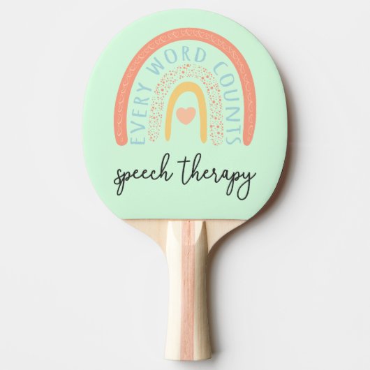 Speech Therapy II - Every Word Counts 卓球ラケット (正面)