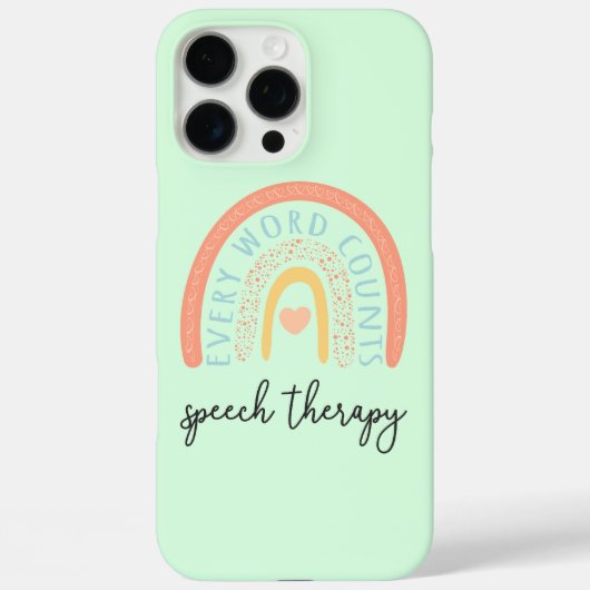 Speech Therapy II - Every Word Counts Case-Mate iPhoneケース (裏面)