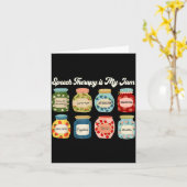 Speech Therapy Is My Jam Slp Therast Appreciation  カード (黄色い花)