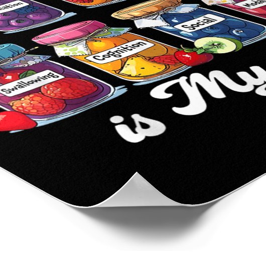 Speech Therapy Is My Jam Speech Language Pathologi ポスター (角)