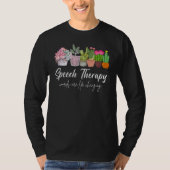 Speech Therapy SLP Speech Language Pathology Cute  Tシャツ (正面)