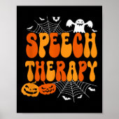 Speech Therapy Speech Therast Speech Pathology Hal ポスター (正面)