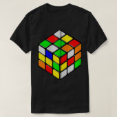 Speed Cubing Puzzle Cube for Men Women Zip  Tシャツ (デザイン正面)