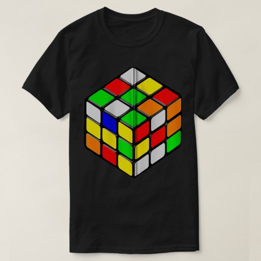 Speed Cubing Puzzle Cube for Men Women Zip  Tシャツ (デザイン正面)
