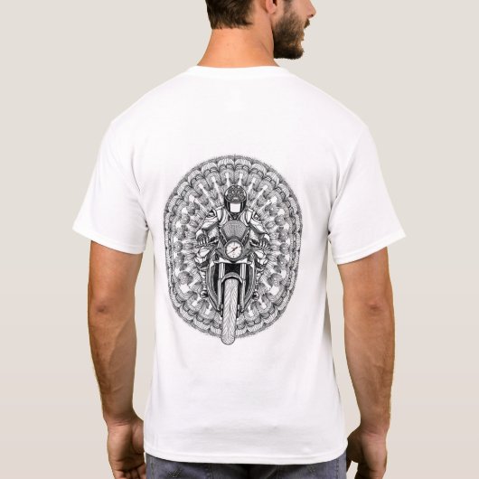 Speed Dial Graphic  Tシャツ (裏面)