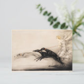 Speed II, Vitesse, 1933 by Louis Icart サンキューカード (スタンド正面)