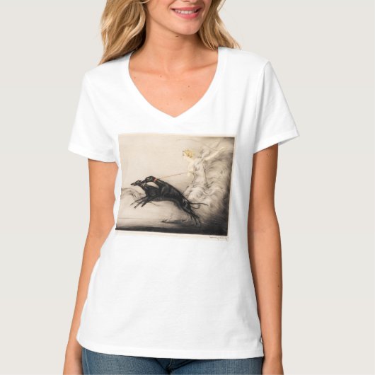 Speed II, Vitesse, 1933 by Louis Icart Tシャツ (正面)