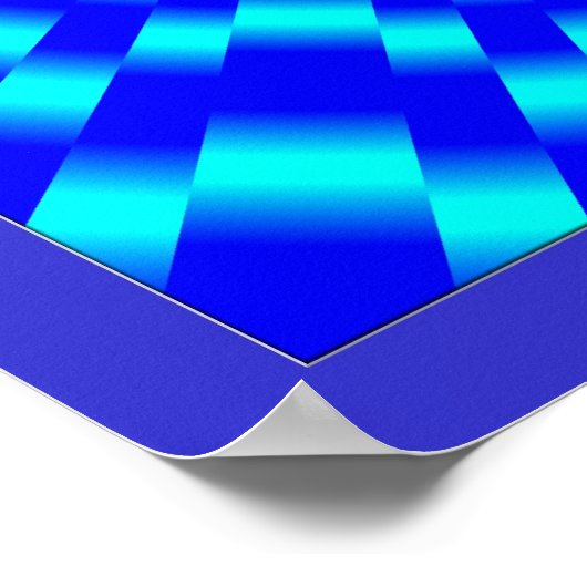 Speed Optical Illusion ポスター (角)