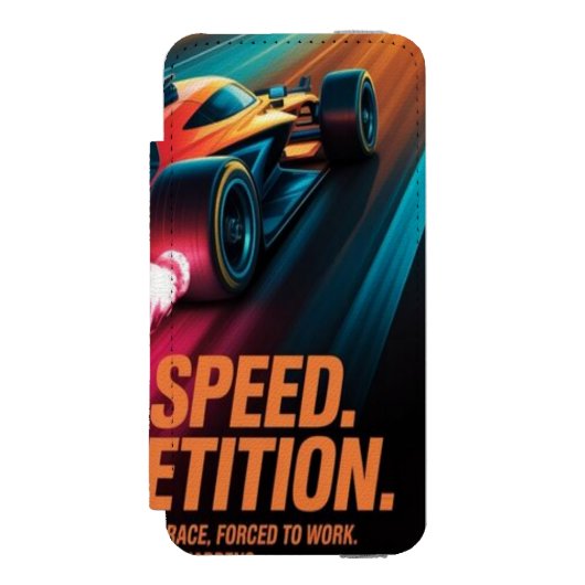 Speed Power Incipio iPhoneウォレットケース (フォリオ 正面)