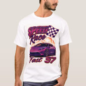 Speed race fast 97  tシャツ (正面)