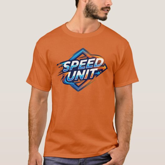 Speed Unit Racing Logo Tee Tシャツ (正面)