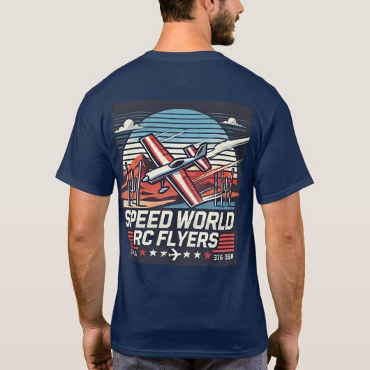 Speed world T-shirt Tシャツ (裏面)