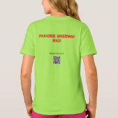 Speedi Musubi classic tee Tシャツ (裏面)