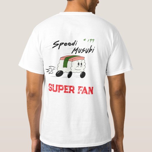 Speedi Musubi classic tee Tシャツ (裏面)