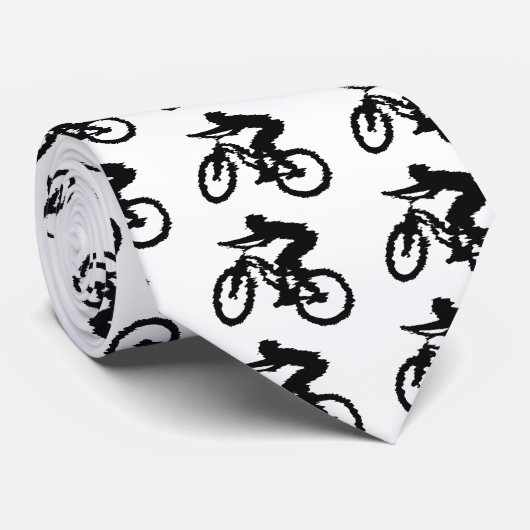 SPEEDING MOUNTAINBIKER BICYCLES MOUNTAIN-BIKES ネクタイ (ロール)