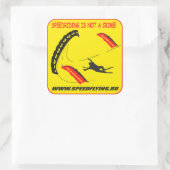 speedriding speedflying スクエアシール (バッグ)