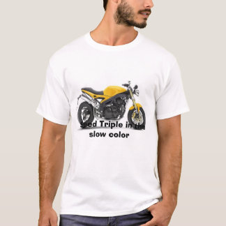 speedTriple_colourYellow、sの速度の三倍… Tシャツ