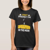 Speedway Fan On The Moon Tシャツ (正面)
