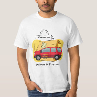 Speedy Delivery Driver Delivery in Progress Tシャツ