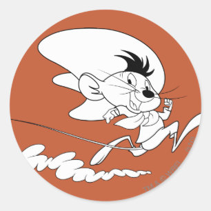 SPEEDY GONZALES™ア走ート ラウンドシール