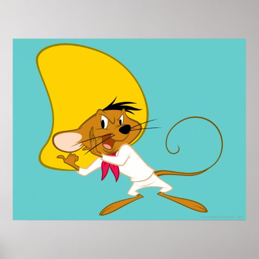 SPEEDY GONZALES™カラー ポスター (正面)