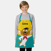 SPEEDY GONZALES™スタンディング エプロン (着用した状態)