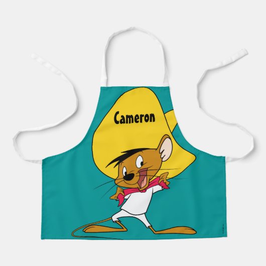 SPEEDY GONZALES™ボウタイ エプロン (正面)