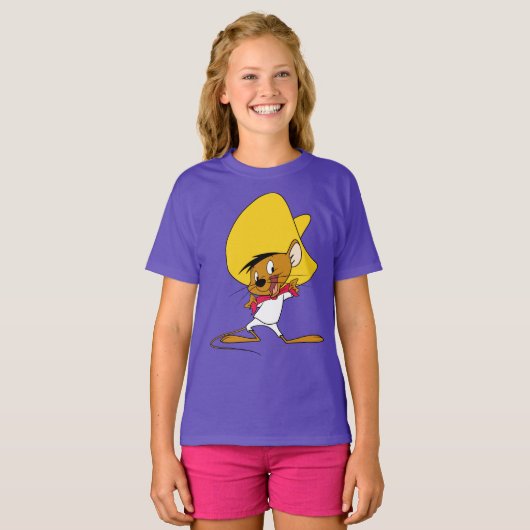 SPEEDY GONZALES™ボウタイ Tシャツ (正面フル)