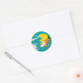 SPEEDY GONZALES™ランニングカラー ラウンドシール (封筒)