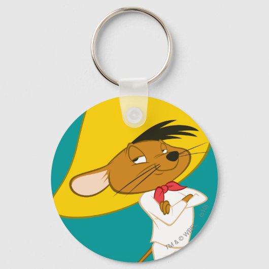 SPEEDY GONZALES™自信のある色 キーホルダー (正面)