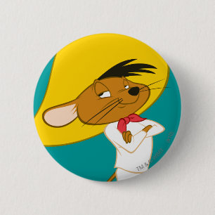 SPEEDY GONZALES™自信のある色 缶バッジ