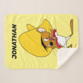 SPEEDY GONZALES™ Bow-Tie シェルパブランケット (正面(横))