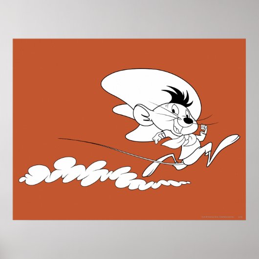 SPEEDY GONZALES™ Run Art ポスター (正面)