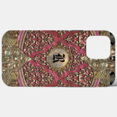 Speigaford Baroque Damask Monogram Case-Mate iPhoneケース (裏面 (横))