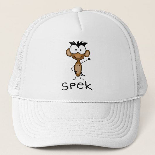 Spek猿の帽子 キャップ (正面)