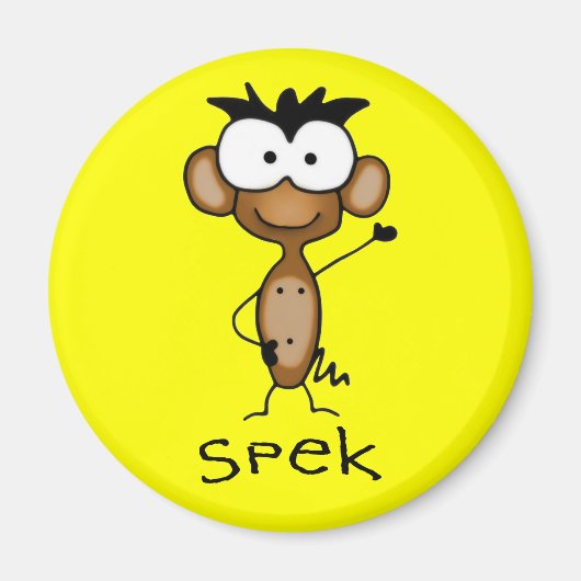 Spek猿の磁石 マグネット (正面)