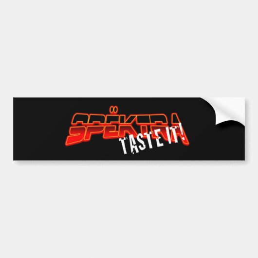 Spektraのステッカー バンパーステッカー (正面)