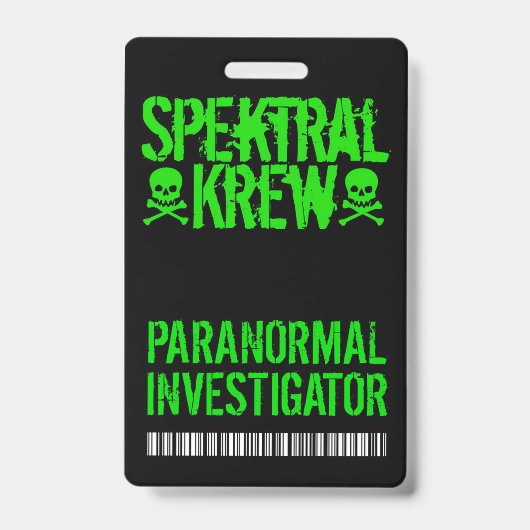 Spektral Krew Lanyard バッジ (正面)