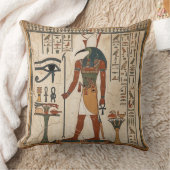 Spell of Djehuty: Thoth-Magus Ancient Egyptian クッション (ブランケット)