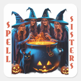 Spell Sisters Sticker スクエアシール