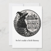 Spellbinding Bachelorette Well-behaved Women?  招待状 (正面)