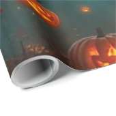 Spellbinding Wicked Halloween Moon Wrap 🌕 ラッピングペーパー (ロールコーナー)