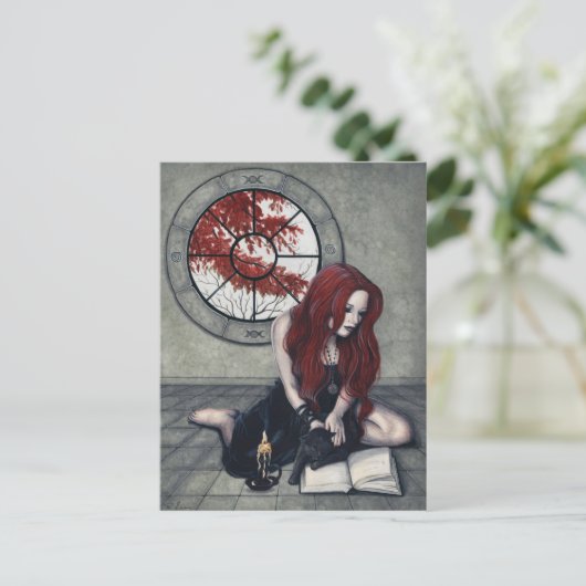 Spellbookの魔法使いの郵便はがき ポストカード (スタンド正面)