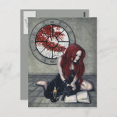 Spellbookの魔法使いの郵便はがき ポストカード (正面/裏面)