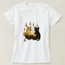 Spellbook & Cauldron Cats T-Shirt Tシャツ