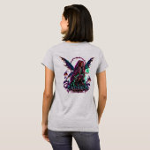 Spellbound After Dark – Neon Witch Fairy Tシャツ (裏面フル)