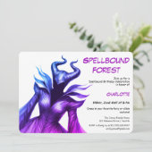 Spellbound Forest – ダークフェアリーの誕生日パーティー 招待状 (スタンド正面)