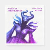 Spellbound Forest – Dark Fairy Birthday Party  スタンダードランチョンナプキン (正面)