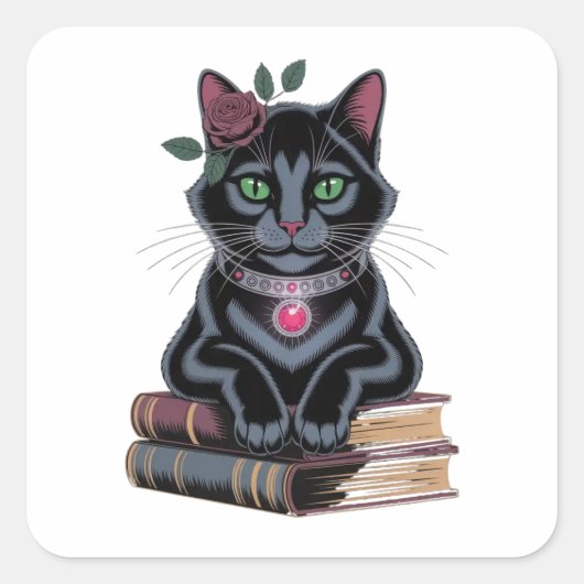 Spellbound Secrets Stickers スクエアシール (正面)